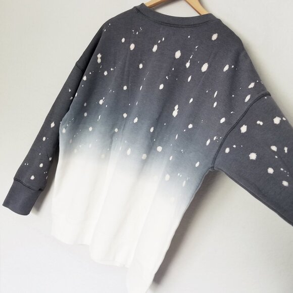 NEW Maurices Utah Tie Dye Ombre Sweatshirt Women Plus Size 0X Blue/Off White $40 - Picture 12 of 14